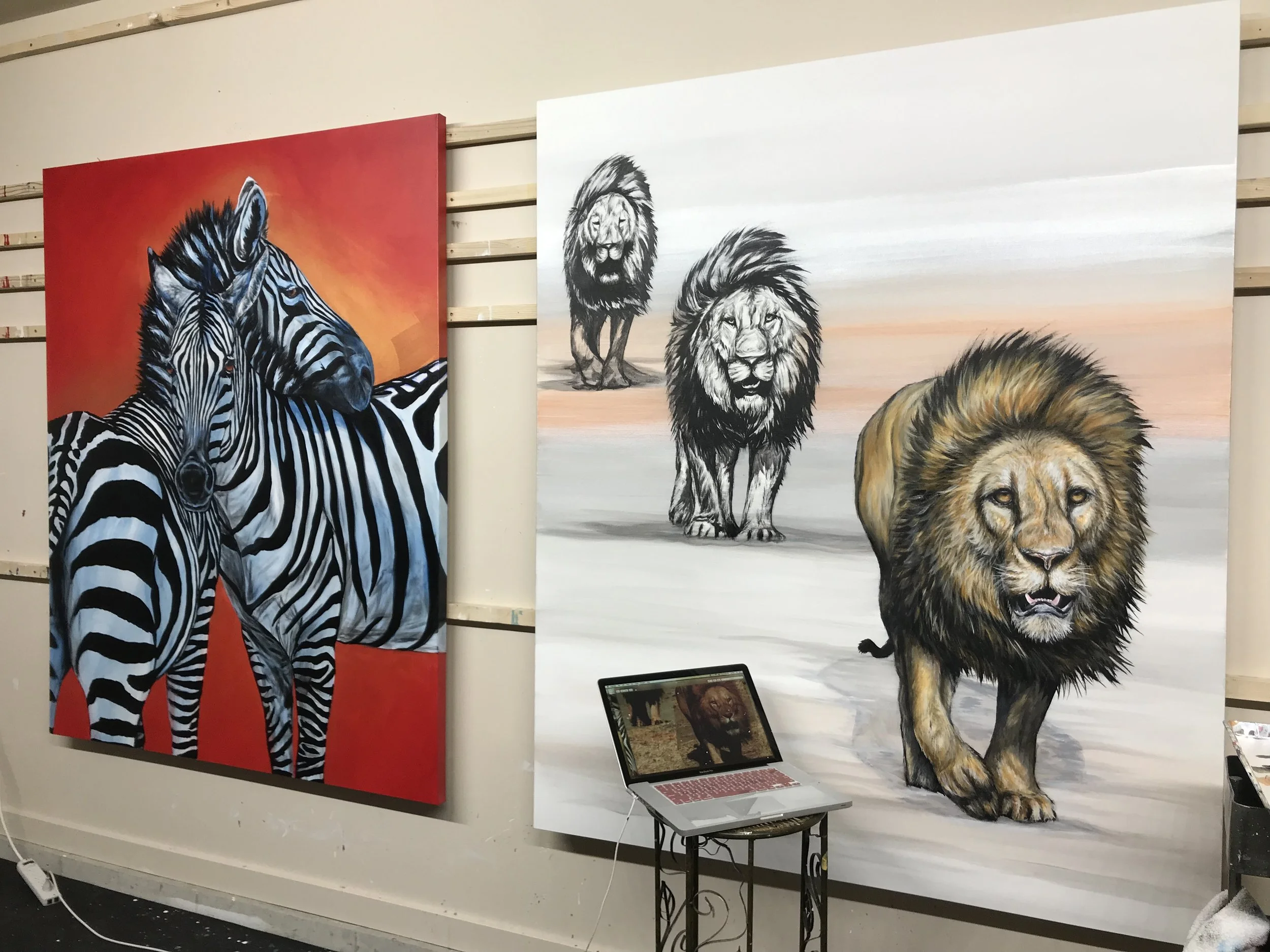 The Lion Line | TeshiaArt